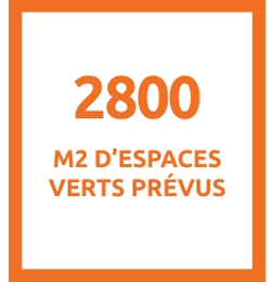 visuel 2 800 m2 d'espace verts prévus