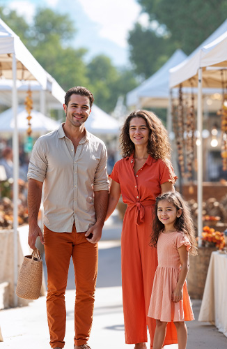 venez en famille au marché des créateurs du 11 au 21 Avril 2025