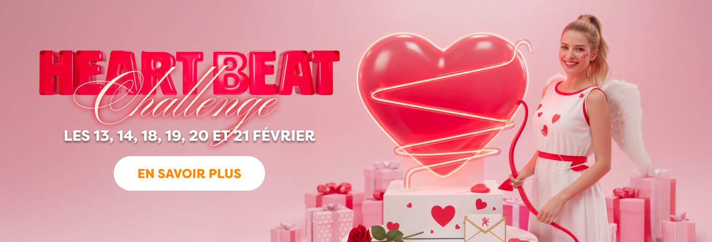 evenement saint valentin 2026 aushopping promenade de flandre heart beat challenge