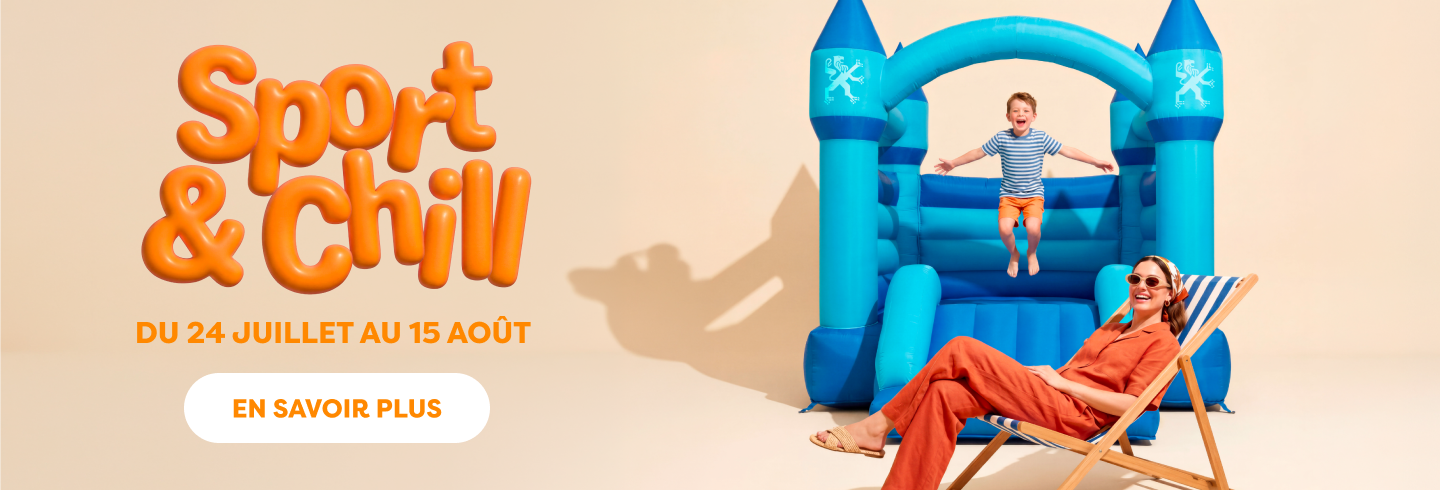 banniere les estivales sport & chill aushopping promenade de flandre été 2026