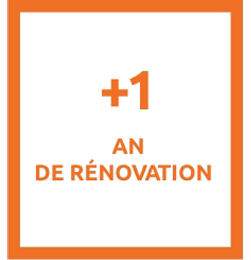 visuel plus 1an de rénovation
