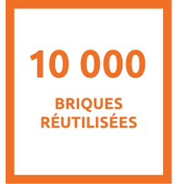 visuel 10 000 briques réutilisées