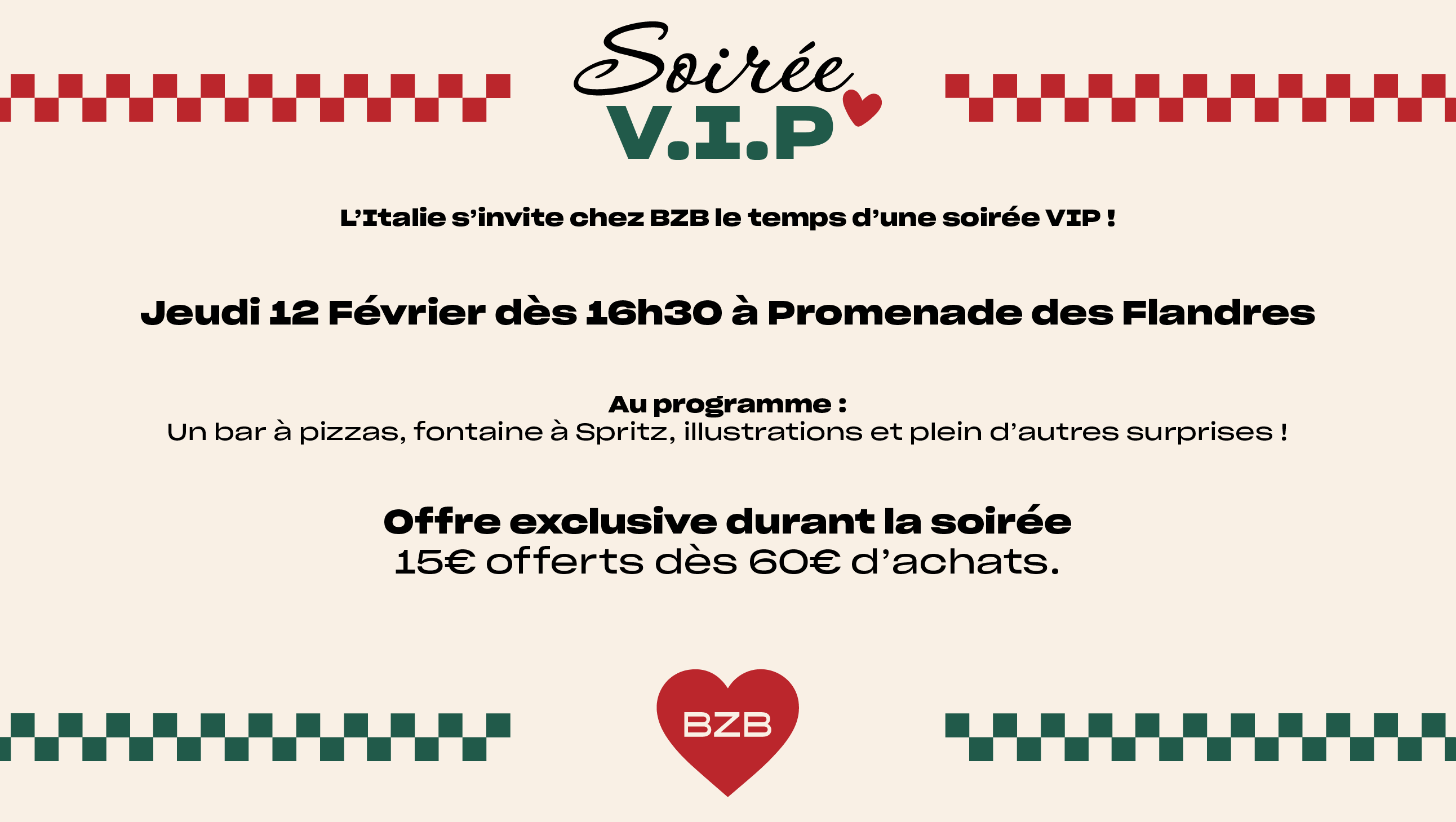 soirée vip BZB