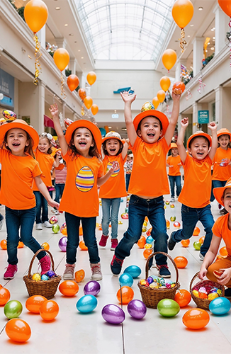 participez à la chasse aux oeufs pour Pâques