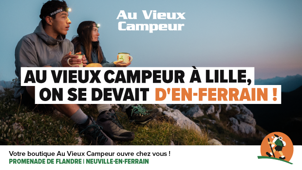 ouverture au vieux campeur aushopping promenade de flandre mai 2026