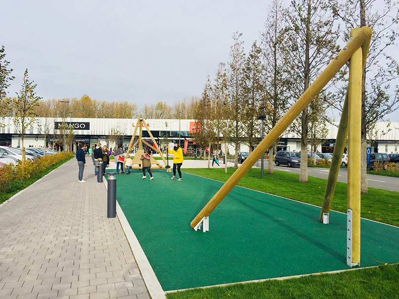 tyrolienne promenade de flandre