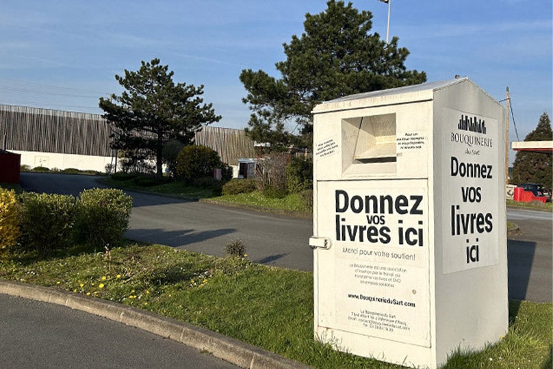 Dons livres centre commercial Promenade de flandre