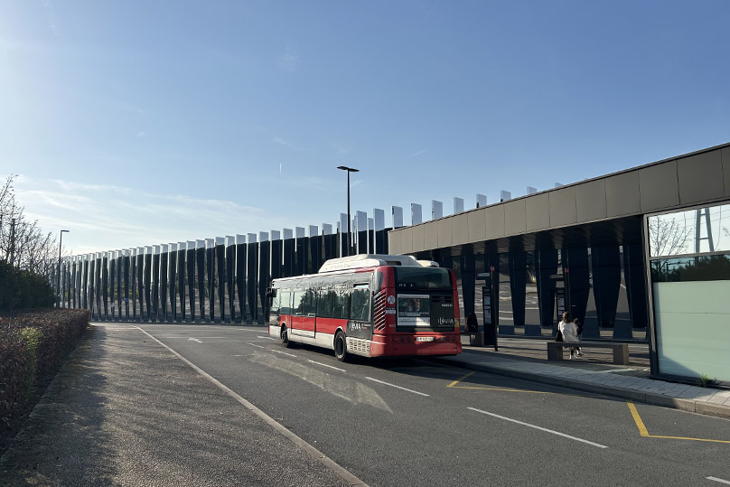 Transports en commun centre commercial promenade de flandre roncq