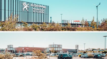 centre commercial Aushopping Promenade de Flandre