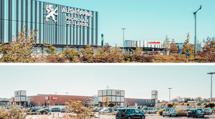 centre commercial Aushopping Promenade de Flandre