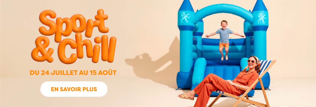 banniere les estivales sport & chill aushopping promenade de flandre été 2026