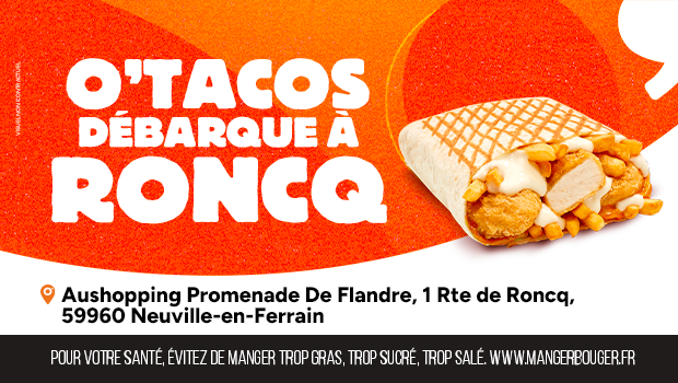 Otacos débarque à Aushopping Promenade de Flandre