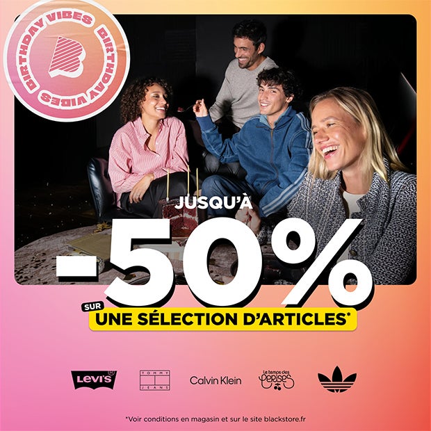 Blackstore anniversaire